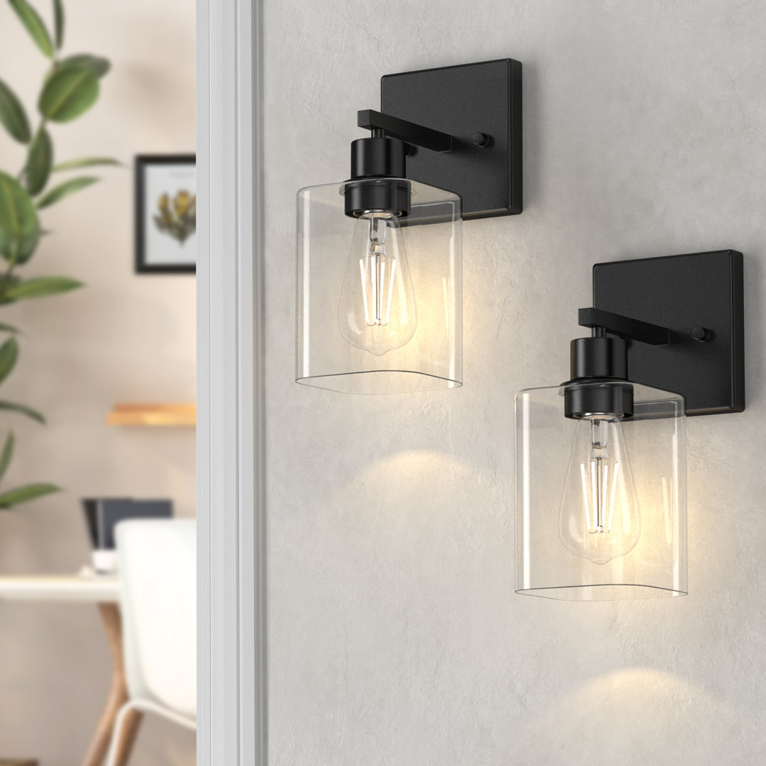 Agan Armed Sconce (Set of 2) Breakwater Bay