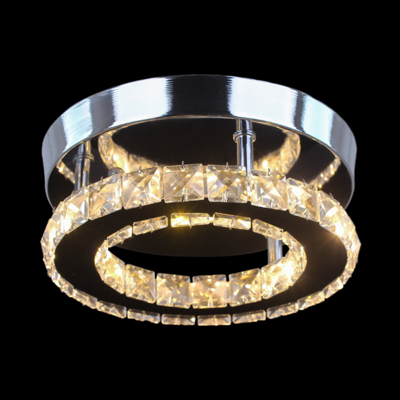 LED Flush Mount, Cold Warm Light