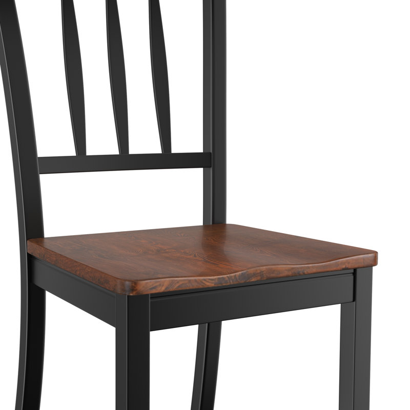 18'' H Solid Wood Side Chair, 2