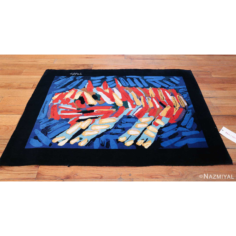 Scandinavian One-of-a-Kind Rectangle 2'10" X 3'11" Area Rug