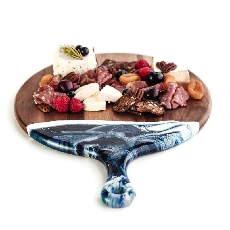 Orren Ellis Wood Cheese Board