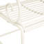 Banc de jardin extérieur - blanc-484234908