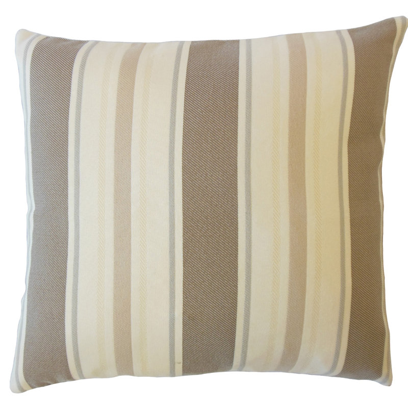 Coussin Yeriel, 22 po x 22 po, Bois flottant
