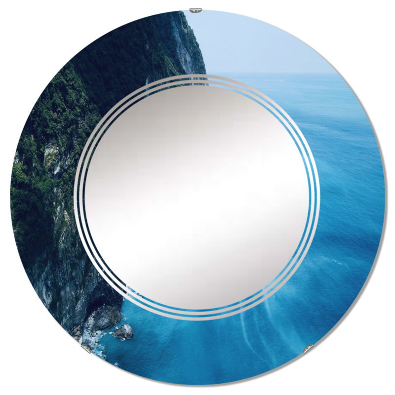 Miroir de salle de bain sans cadre, 24 po x 24 po