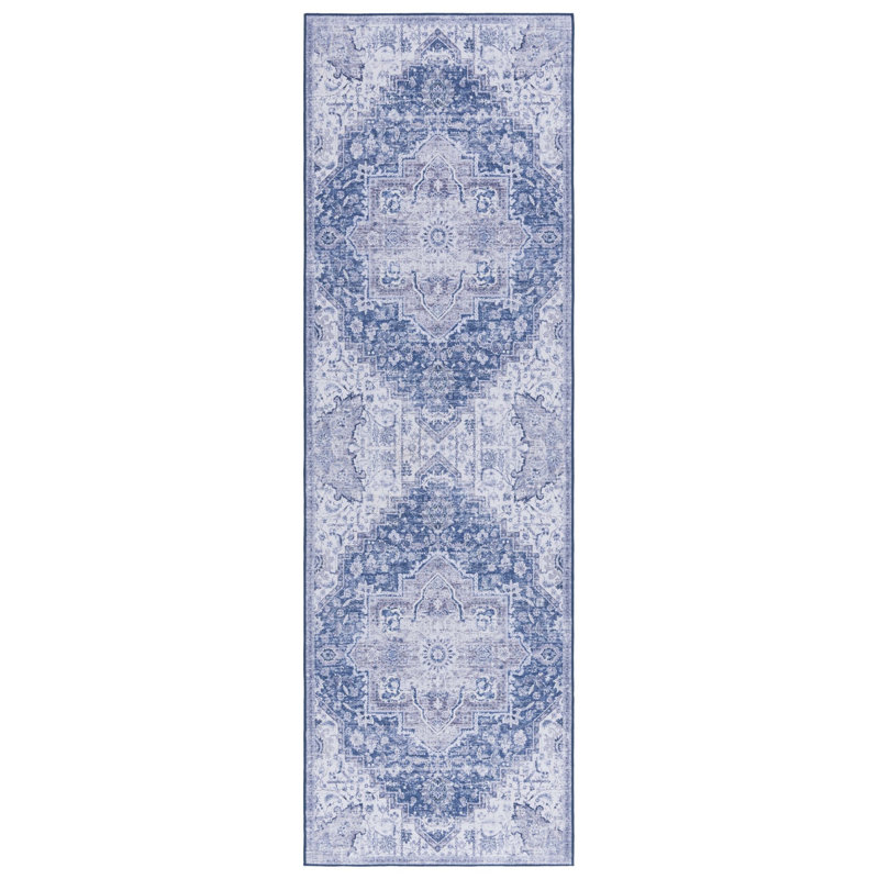 Pashen Performance Machine Washable Oriental Rug, Runner 2'6" x 8'