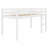Sturdy Wooden Loft Bed with Ladder & Strong Slat Support-1663515511