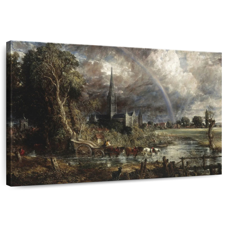 Salisbury Cathedral From Meadows