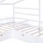 Lit plateforme simple avec trois tiroirs de rangement-1426167785