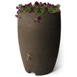 Athena Plastic Rain Water Collection Drum Barrel