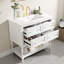 Meuble-lavabo sur pied 36 po avec lavabo et 36 tiroirs, armoire de rangement moderne autoportante, structure en bois massif-1444791473