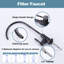 Robinet de cuisine 3 casiers à poignée simple et douchette en acier inoxydable-104851074-105871861