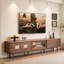 Nut-brown Solid Wood TV Stands-546265047
