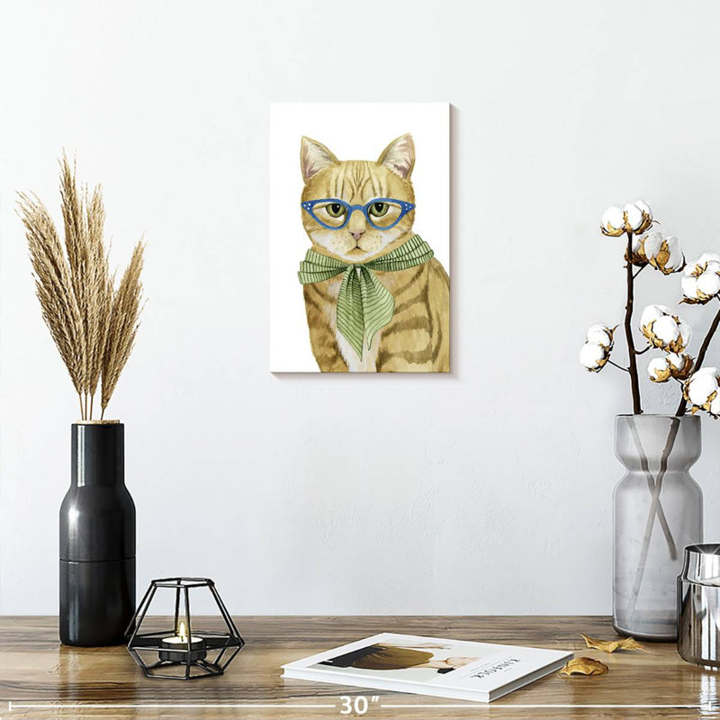 Brampt Cool Cat IV, 12" H x 8" W