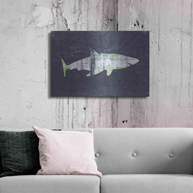 " Shark I " by Linda Woods, 24'' H X 36'' W