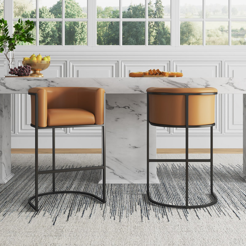Tabouret de bar Cosmopolitan, Chameau