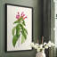 «Pretty Pink Botanicals», reproduction encadrée en bois massif-154854102-154854101
