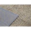 Tapis argent noué à la main de haute qualité