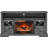 60 Inch Electric Fireplace Entertainment Center With Door Sensor-Dark Rustic Oak-1310185382