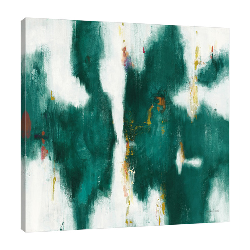 «Green Texture I», toile tendue par Danhui Nai, H 48 po x l 48 po x P 1,5 po