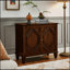 Buffet rétro 33,6 "en bois avec rangement-2008377960