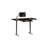 Sequel 20 Glass Top Metal Base Writing Desk-50653217-50653218