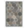 Violia Moroccan Bloom Medallion Area Rug – Plush Textured Accent with Non-Slip Backing