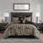 8PCS King Jacquard Comforter Set-130780072