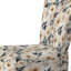 Chaise d'appoint rembourrée White Elegance Minimalist Floral I