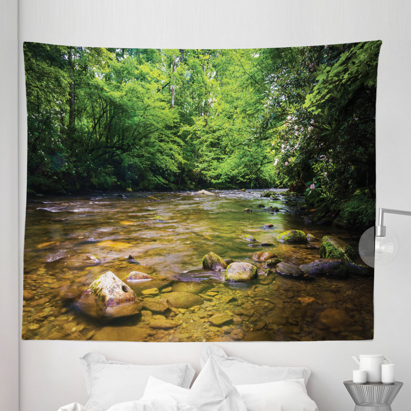 Microfiber Wall Hanging, 264.16cm H x 223.52cm W