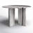 Arian Round Marble Dining Table