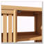 Armoire de salle de bain murale en bambou