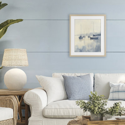 «Subtle Tides Of Freedom», reproduction sous verre encadrée, design par Novae