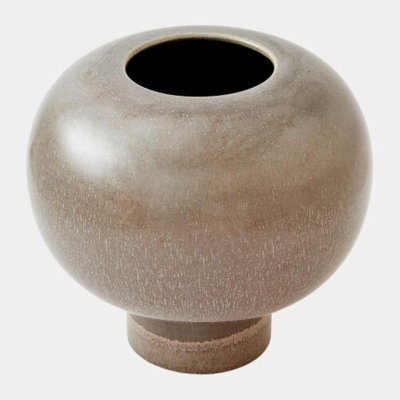 Koop Vase-Clay 5"H x 6"W x 6"D Vase