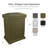 RTS Home Accents Vertical Large Plastic Package Drop-37314517