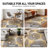 Floral Yellow/Dark Gray/Ivory Area Rug-2033622157
