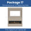 Evolution Fires Pre-Built Media Wall Package 17, finished in textured Venetian Plaster, includes Spectrum Series 60 Series 3-Sided Electric Fireplace-1182789033