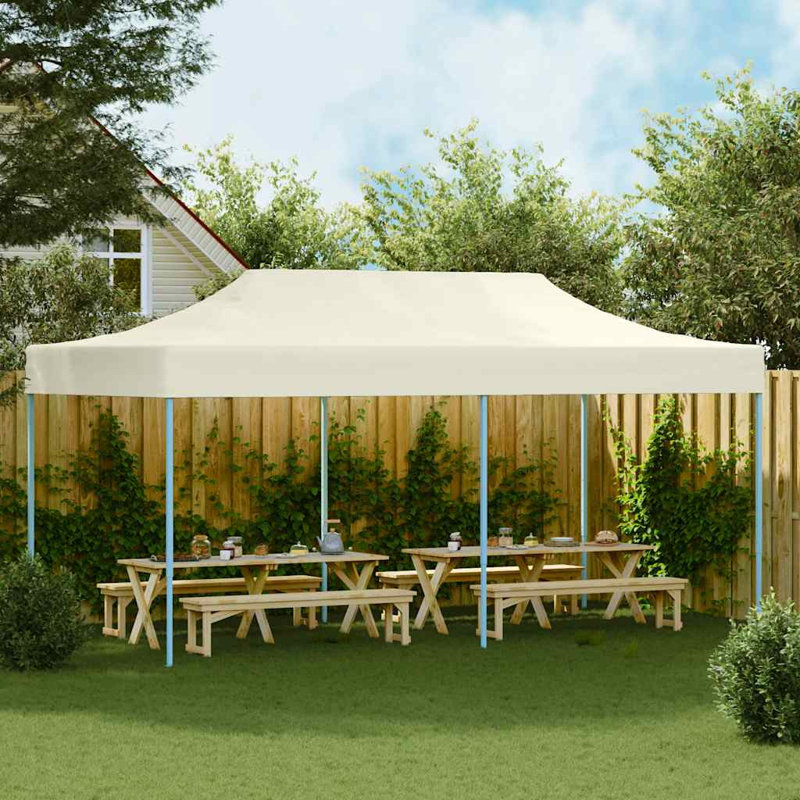 vidaXL Marquee Cream White, Cream, Light Blue