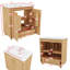 Compartiment de meuble-lavabo 30 po