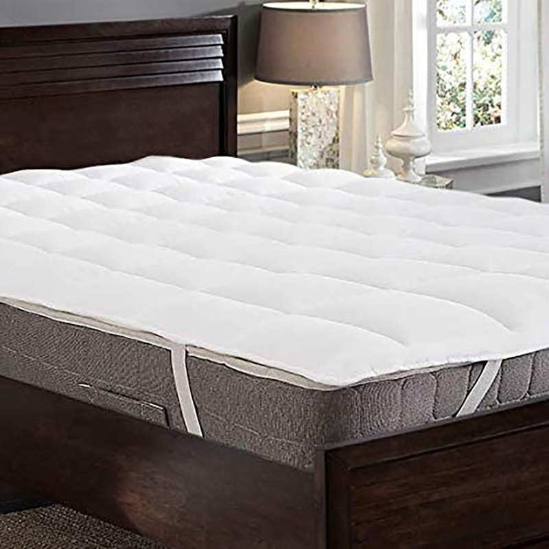 NightComforts Hollowfibre 1000GSM Mattress Toppers, Single (3')