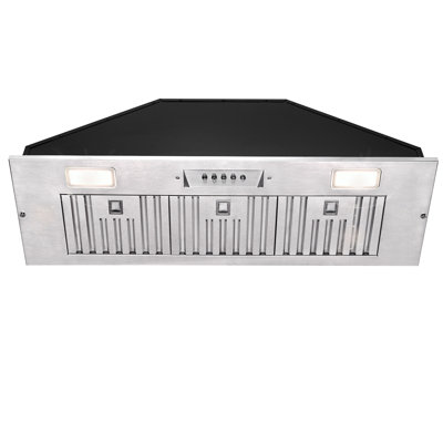 Akicon 36" Stainless Steel 600 CFM Ducted (Vented) Insert Range Hood