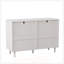 Armoire de rangement en rotin à 6 tiroirs au design naturel pour la chambre à coucher et le salon, écologique et spacieuse-130178351-130178353