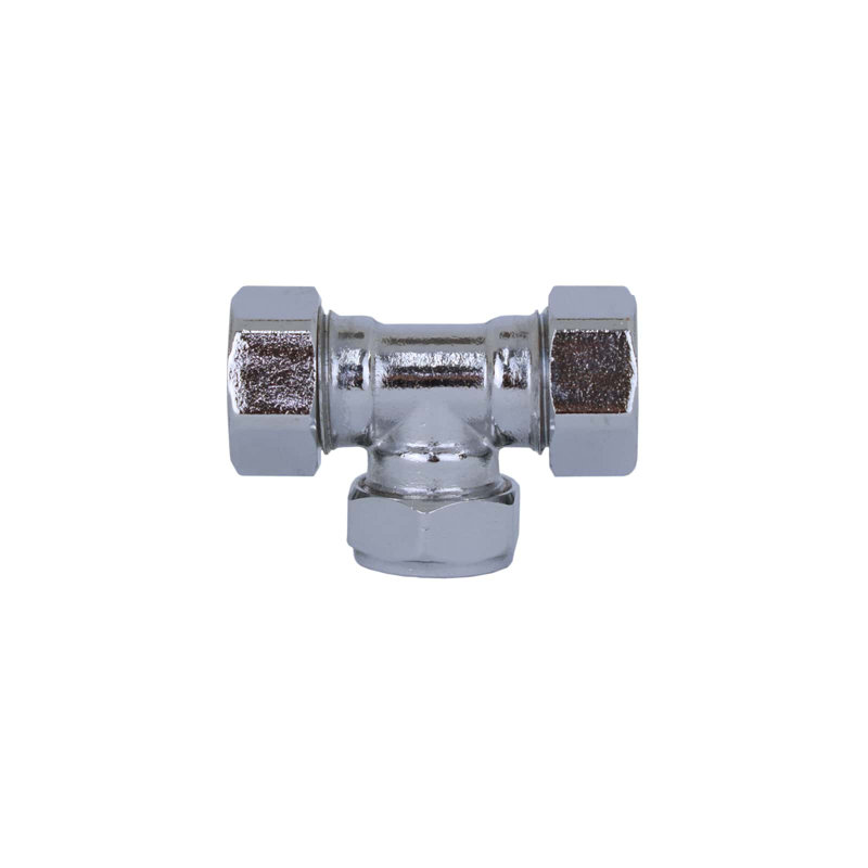 Chrome Knob T-Shaped (Closed)