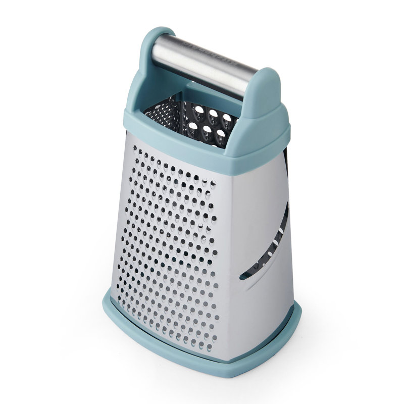 KitchenAid® Gourmet Râpe en acier inoxydable avec contenant de rangement amovible