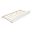 Lit de jour simple en bois, blanc