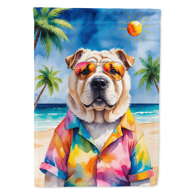 Drapeau de la maison esquimau américain, Shar Pei