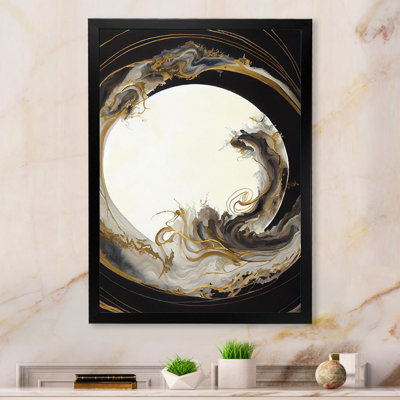«Gold Glamour Wave I», reproduction sur toile