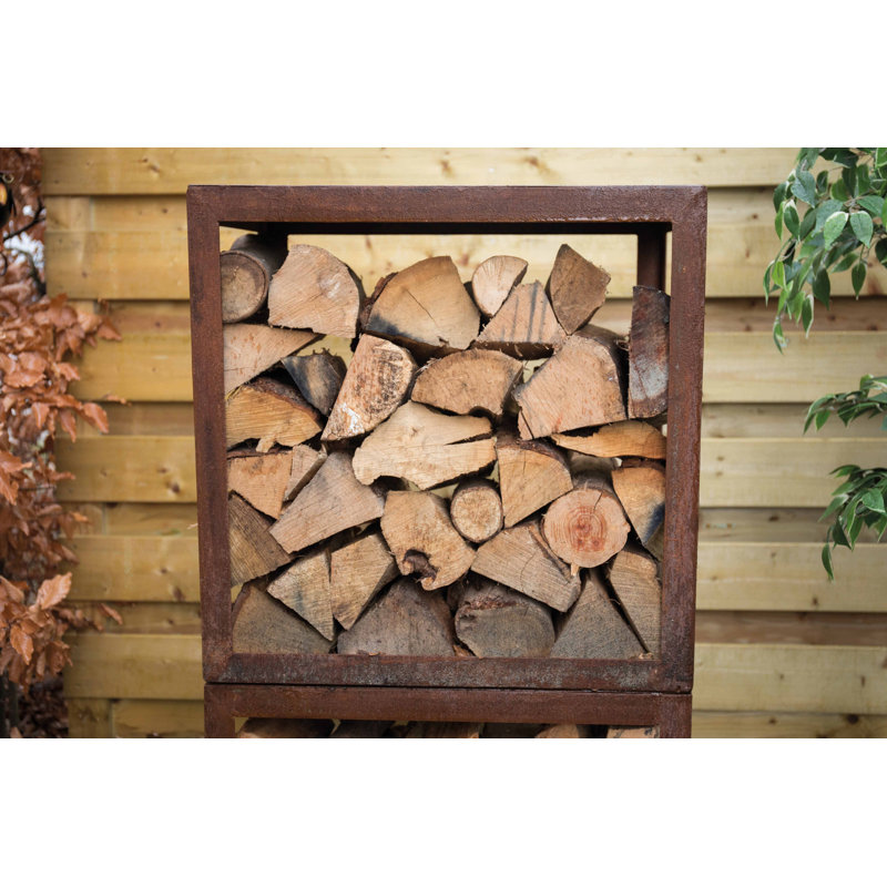 Hodr 50cm W Metal Log Rack