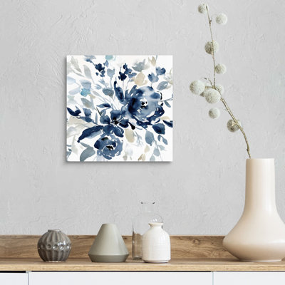" Indigo Garden I " Painting Print