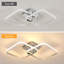 Sleek 2-Light Square Flush Mount-792678021
