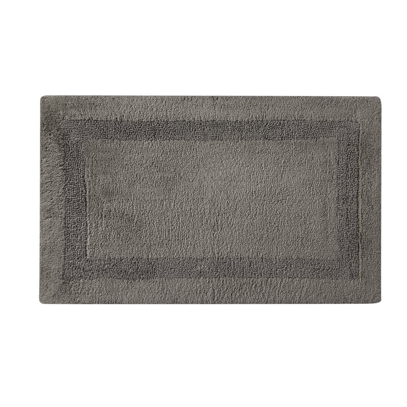 Tapis pour salle de bain Papastamelos (24x40), Gris foncé